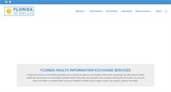 Desktop Screenshot of florida-hie.net